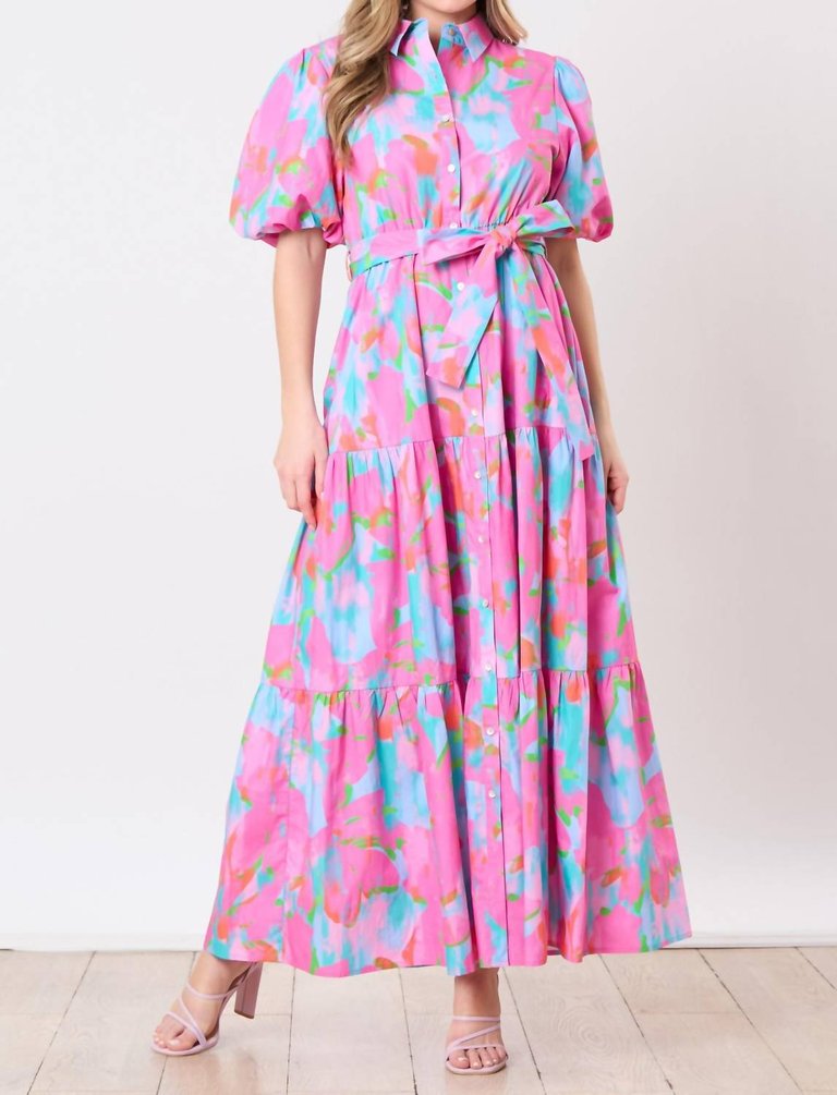 Heaven Above Maxi Dress In Pink - Pink