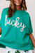 St. Patrick’S Lucky Top In Green