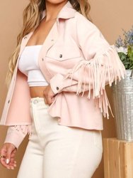 The Sandy Jacket In Pink