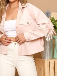 The Sandy Jacket In Pink