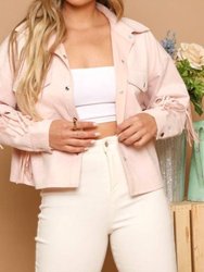 The Sandy Jacket In Pink