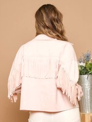 The Sandy Jacket In Pink