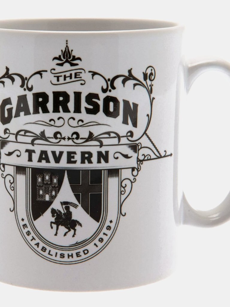 Garrison Tavern Mug - Black/White