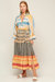 Zakar Maxi Dress S22P1139 - Multi Color