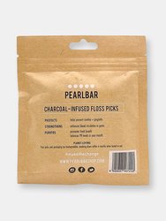 PearlBar Charcoal Infused Dental Flossers