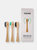 PearlBar Sonic Electric Toothbrush Bamboo Heads - Variety 3 pack