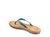 Carico Lake Flip Flop Sandal In Turquoise