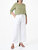 Amita Trousers In Eco White - Eco White