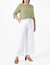 Amita Trousers In Eco White - Eco White