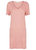 Mari Linen Tunic Dress In Cameo Pink