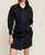 Pari Shirt Dress In Black - Black