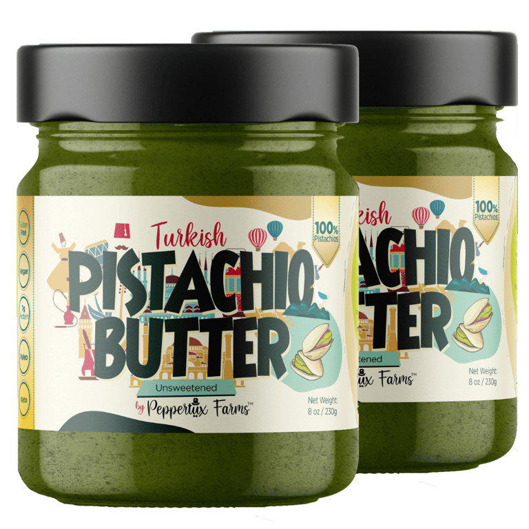 Unsweetened Pistachio Butter - 2 Jar Bundle