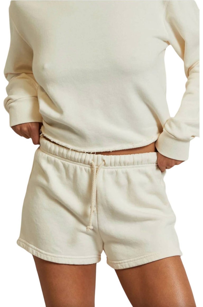 Aruba Beach Sweatshort In White