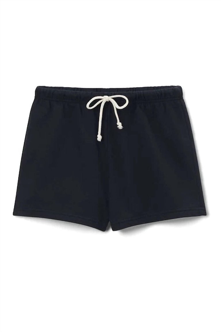 Aruba Fleece Short In True Black