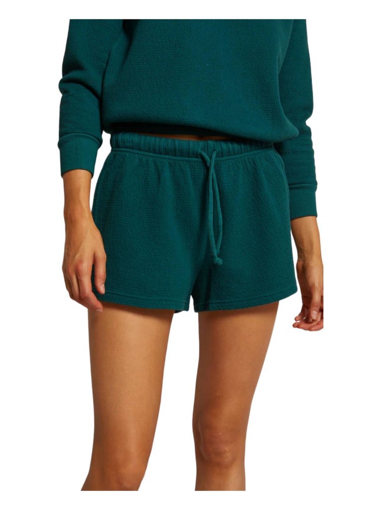 Bonham Drawstring Shorts In Emerald - Emerald