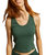 Evergreen Blondie Tank Top In Green - Green