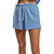 Layla French Terry Sweat Shorts In Blue