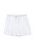 Layla French Terry Sweatshorts In White - White