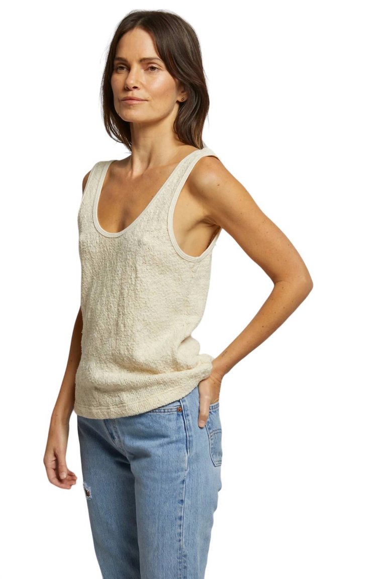 Stacey Tank Top In Natural