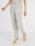 Stevie Fleece Sweatpant In Chalk - Chalk