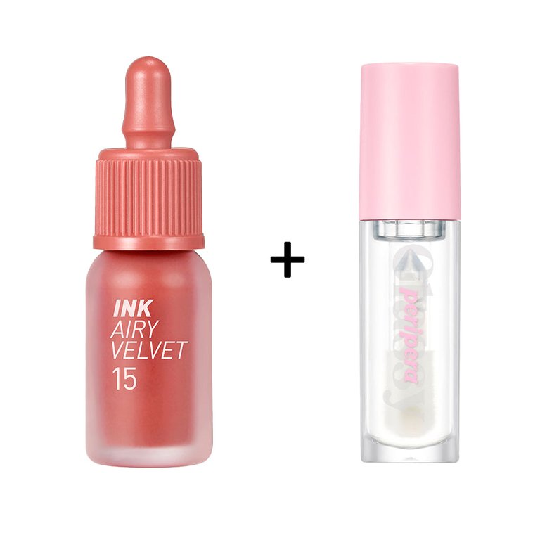 Ink The Airy Velvet [#15] + Ink Glasting Lip Gloss [#1]
