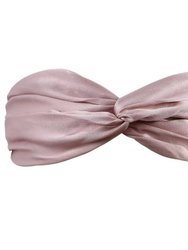 Charmeuse Silk Headband - Pink