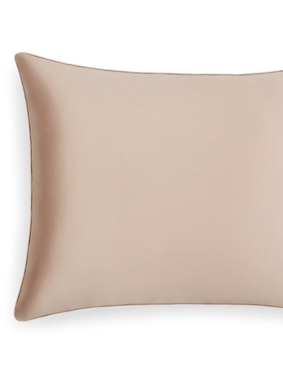 Perle Silk Charmeuse Silk Pillowcase with Classic Pipping product