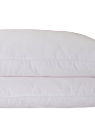Silk Pillow With Cotton Shell - White