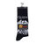 Men's Queen White Crest Crew Sock In Black