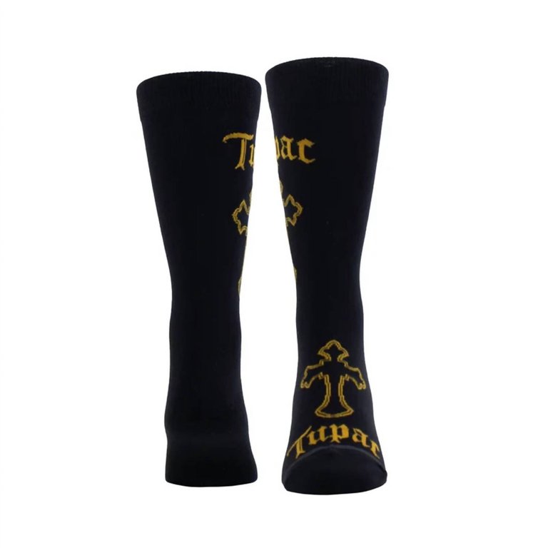 Men's Tupac Sock Gift Box In Black