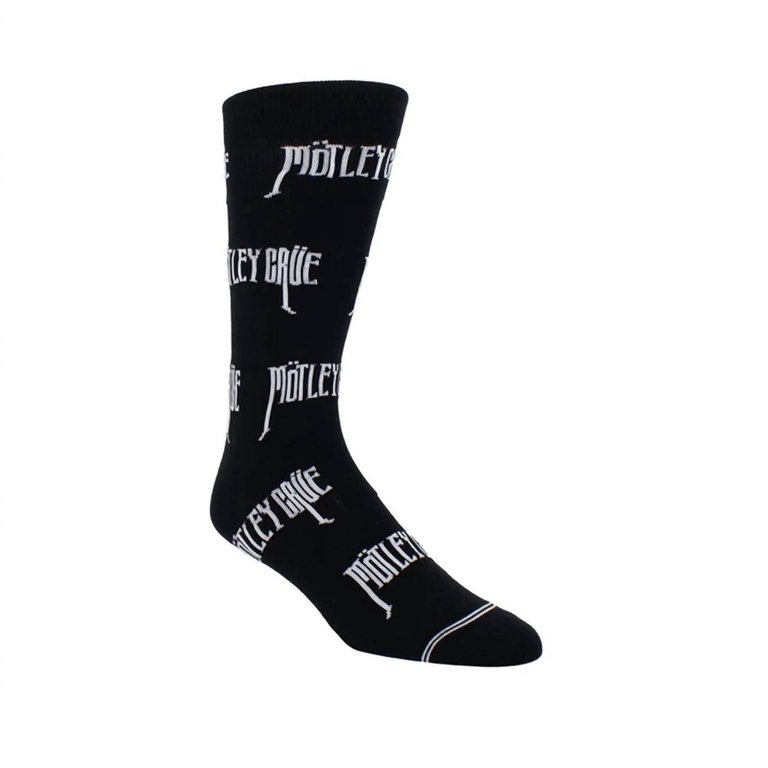 Unisex - Motley Crue Socks Gift Set Socks In Black - Black