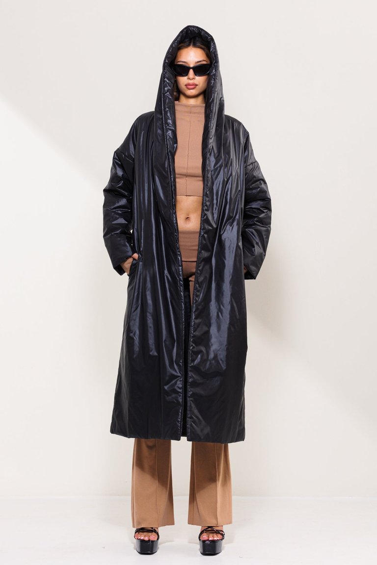 Oversized Padded Long Coat