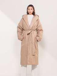 Oversized Padded Long Coat