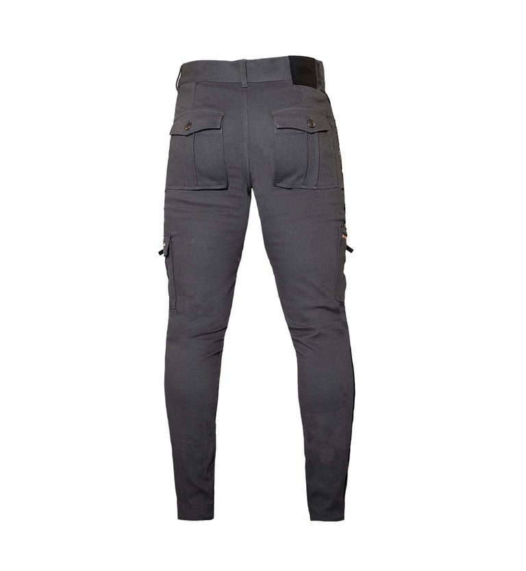 Taped Stretch Cargo Trousers