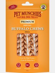 Pet Munchies Buffalo Dental Dog Chew (Pack Of 4) (May Vary) (M)