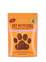 Pet Munchies Chicken and Sweet Potato Dog Treat Sticks (Pack of 8) (Multicolored) (25.4oz)