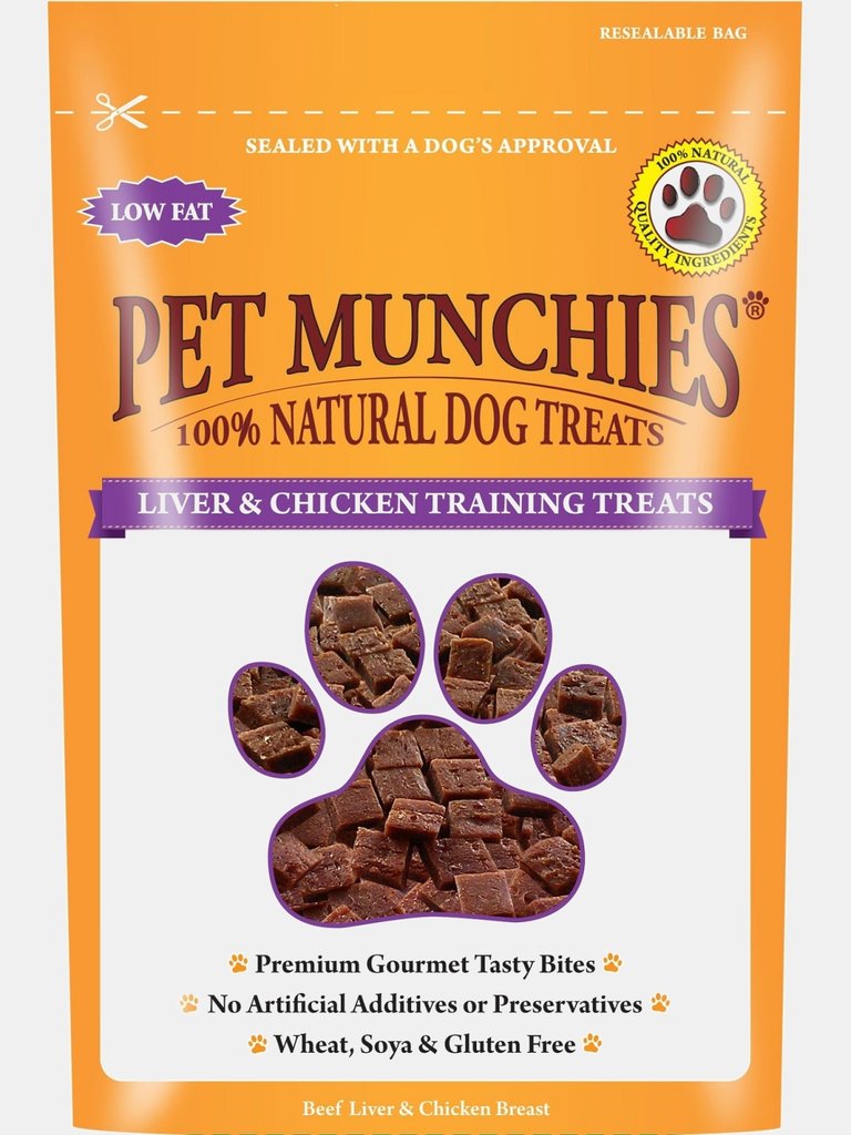 Pet Munchies Dog Training Treats (Pack of 8) (Brown) (1.76oz) - Brown