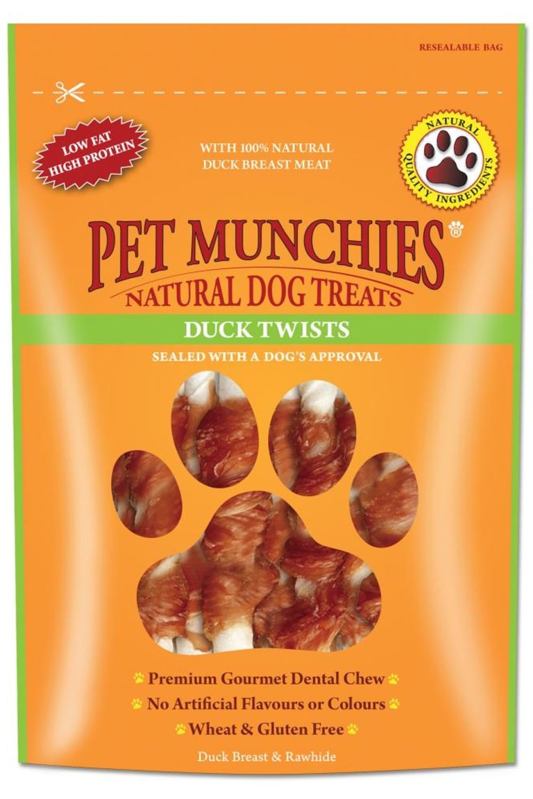 Pet Munchies Duck Twists Dog Treats (May Vary) (2.8oz)