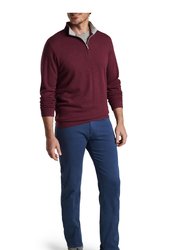 Crown Comfort Pullover Sweater - Cranberry