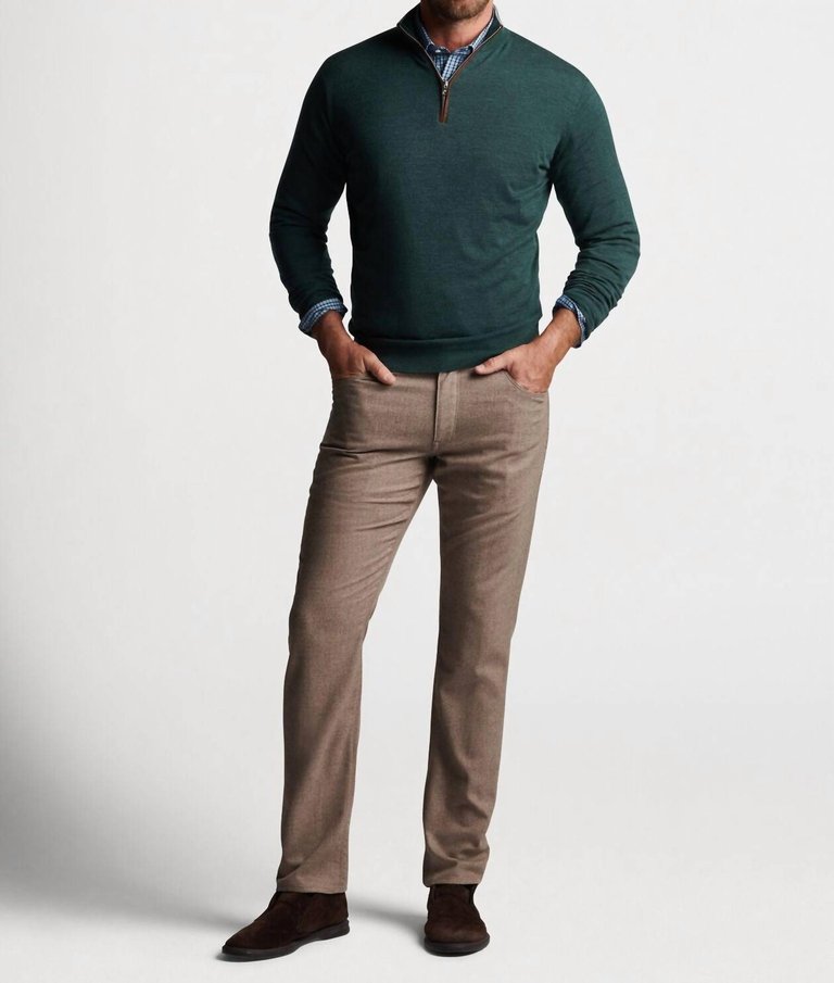 Excursionist 1/4 Zip Sweater In Balsam