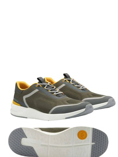Peter Millar Men's Camberfly Sneaker In Olive Leaf product