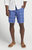Men's Seaside Linen Delave Shorts - Ocean Blue