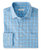 Vick Performance Poplin Sport Shirt - Cottage Blue