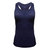 Women York Racerback Tank Top In Navy Blue - Navy Blue