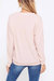 Cherry On Top Sweatshirt In Pink