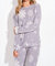 Snow Flake Loungewear Set In Grey