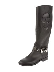 Skull Rainboot - Black