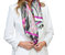 Carina Scarf In Fuchsia - Fuchsia