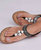 Women's Amira Beach Flat Sandal With Jewelry In Black - Black