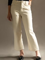 Petite High-Rise Loose Fit Straight-Leg Jeans